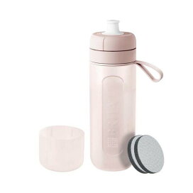 ブリタ 水筒 ボトル型浄水器 アクティブ モーヴローズ 600ml カートリッジ2個付き 1セット 【ブリタ(BRITA)】 浄水器