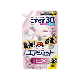 バスマジックリン エアジェット 除菌EX フラワーシャワーの香り つめかえ用 700ml 【バスマジックリン】 掃除用洗剤