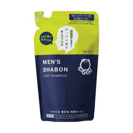 メンズシャボンソープシャンプー つめかえ用 420ml 【シャボン玉石けん】 男性化粧品(メンズコスメ) ボディ用