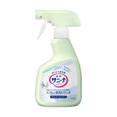 サニーナ 薬用スプレー状 おしりふき 業務用 400ml 【花王プロフェッショナル】 洗浄器具
