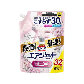 バスマジックリン エアジェット 除菌EX フラワーシャワーの香り つめかえ用 1000ml 【バスマジックリン】 掃除用洗剤