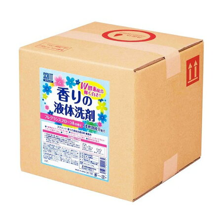 スクリット 香りの液体洗剤 10L 【スクリット(SCRITT)】 洗濯洗剤
