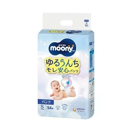 ムーニーマンゆるうんちモレ安心パンツS 4kg〜8kg 紙おむつ パンツ 54枚入 【ムーニーマン】 紙おむつ