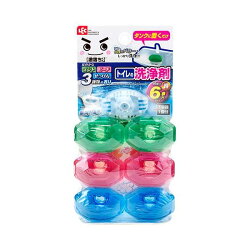 激落ちくん タンクにポン トイレの洗浄剤 本体付き 3種の香り 6コ入(各2*3) 【激落ち...