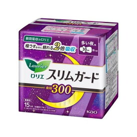 ロリエ スリムガード しっかり夜用 15個入 【ロリエ】 ナプキン 夜用