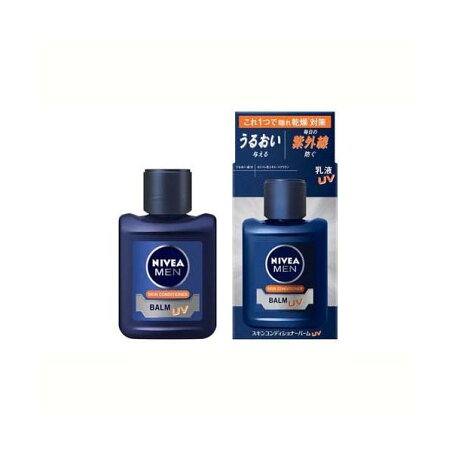 ニベアメン スキンコンディショナーバーム UV 110ml 【ニベアメン】 メンズ 保湿乳液・クリーム ノンアルコール 花王 隠れ乾燥対策