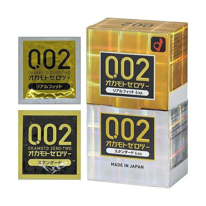 楽天24エクスプレス｜コンドーム／0.02 アソート 6コ入*2コセット 