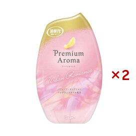 消臭力 プレミアムアロマ 玄関 リビング用 置き型 アーバンロマンス 芳香剤 400ml×2セット 【消臭力】 消臭・芳香剤