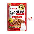 CIAO すごい乳酸菌クランキー かつお節入り まぐろミックス味 500g