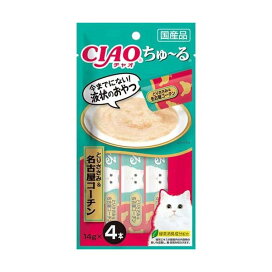 CIAO ちゅ〜る とりささみ＆名古屋コーチン 14g*4本入 【ちゅ〜る】 猫用おやつ