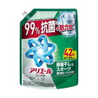 アリエール洗濯洗剤液体超抗菌プレミアムスッキリひかえめな香り詰替超ジャンボ1000g