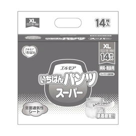 エルモア いちばん パンツ スーパー 病院・施設用 XLサイズ 14枚入 【エルモア いちばん】 介護用おむつ
