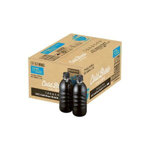COLD BREW BLACK xX 500ml×24{ PET