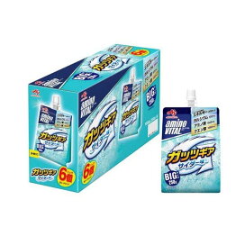 アミノバイタル ゼリードリンク ガッツギア サイダー味 250g×6個 【アミノバイタル(AMINO VITAL)】 アミノ酸 タイプ別