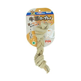ドギーマン 牛革ロープトイ ボーン 1コ入 【ドギーマン(Doggy Man)】 犬用おもちゃ・玩具(犬・遊)