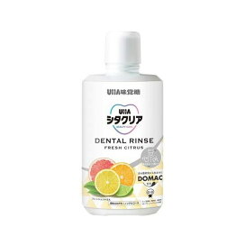 UHAシタクリア 液体はみがき フレッシュシトラス 500ml 【UHA味覚糖】 歯磨き(ハミガキ)