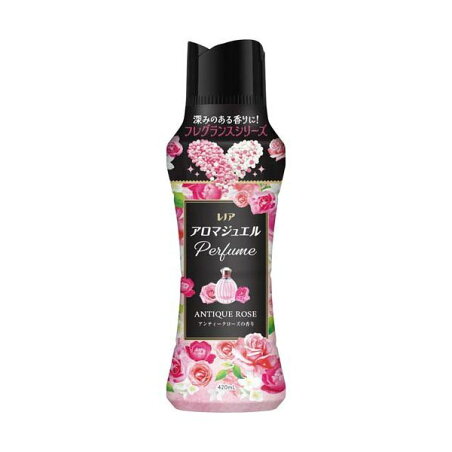 レノア アロマジュエル Perfume お洗濯の香り付けビーズ アンティークローズ 本体 420mL 【レノアハピネス アロマジュエル】 ニオイ対策