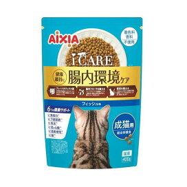 i CARE キャットドライ フィッシュ味 400g 【i CARE(アイケア)】 キャットフード(ドライフード・総合栄養食)
