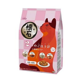 懐石 2つのごほうび 小魚添えペア 猫用 650g 【懐石】 キャットフード(ドライフード・総合栄養食)