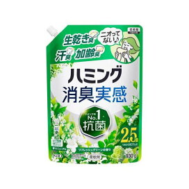 ハミング消臭実感 リフレッシュグリーンの香り つめかえ用 930g 【ハミング】 柔軟剤