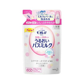 ビオレｕ角層まで浸透バスミルク つめかえ用 480ml 【ビオレU(ビオレユー)】 入浴剤 / パウダリー / ミルクローズ
