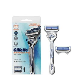 ジレット スキンガード 髭剃り カミソリ Gillette 【ジレット】 本体+替刃 / 替刃