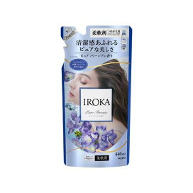IROKA ピュアフリージア つめかえ用 440ml 【フレア フレグランス】 柔軟剤