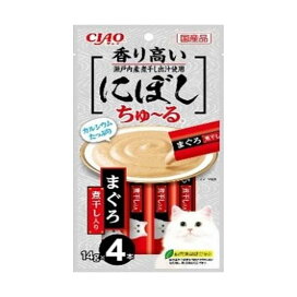 CIAOにぼしちゅ〜る まぐろ煮干入り 14g×4本 猫用おやつ