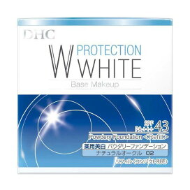DHC 薬用 PW パウダリーファンデーション ナチュラルオークル02 10g 【DHC】 ファンデーション