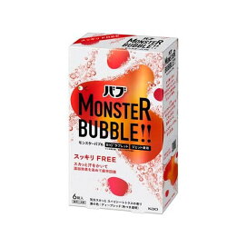 バブ モンスターバブル スッキリFREE 6錠入 【バブ】 入浴剤