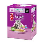 カルカン パウチ １２ヵ月まで子ねこ お魚ミックス まぐろかつおたい キャットフード 60g×8袋入