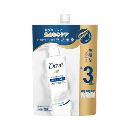 ダヴ モイスチャーケア コンディショナー 詰替 1000g 【ダヴ(Dove) ヘア】 リンス・コンディショナー