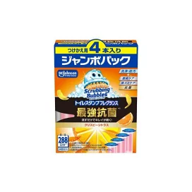 スクラビングバブルトイレスタンプフレグランス最強抗菌クリスピーシトラス 付け替え 38g×4本入 【スクラビングバブル】 消臭・芳香剤