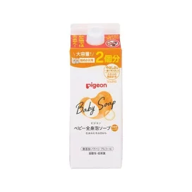 ピジョン ベビー全身泡ソープ しっとり 詰めかえ用2回分 800ml 【ピジョン 全身泡ソープ】 ベビーボディソープ