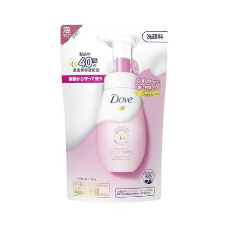 ダヴ クリアリニュー クリーミー泡洗顔料 詰め替え用 125ml 【ダヴ(Dove) 泡洗顔】 洗顔