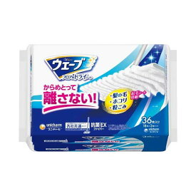 ウェーブ フロア用ドライシート 掃除用品 36枚入 【ユニ・チャーム ウェーブ】 住居用 掃除用品