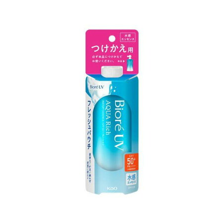 ビオレ UV アクアリッチ ウォータリーエッセンス フレッシュパウチ つけかえ用 120.0g 【ビオレシーズン】 日焼け止め