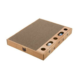 猫壱 バリバリパッド コロコロボールスクエア 1個 【猫壱】 猫用おもちゃ・玩具(猫・遊)