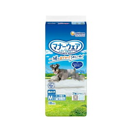 マナーウェア 男の子用 M トラッドテイスト 18枚入 【マナーウエア】 老犬介護用 おむつ・トイレ用品