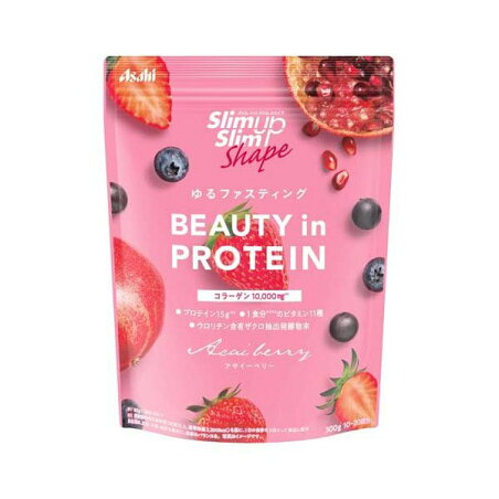 スリムアップスリムシェイプ BEAUTY in PROTEIN アサイーベリー 300g 【スリムアップスリム】 ダイエットフード