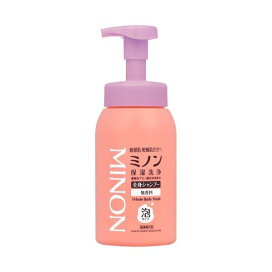 ミノン 全身シャンプー 泡タイプ 500ml 【MINON(ミノン)】 自然派ボディケア