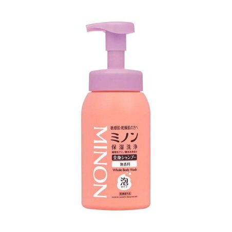 ミノン 全身シャンプー 泡タイプ 500ml 【MINON(ミノン)】 自然派ボディケア