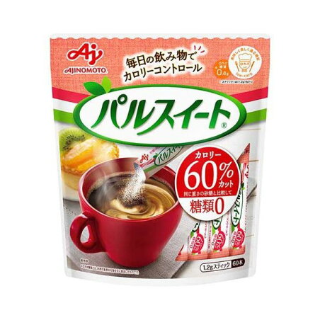 パルスイート スティック 60本入 【パルスイート】 カロリーコントロール食品