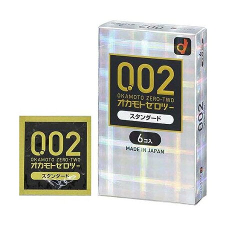 コンドーム うすさ均一002EX 6コ入 【0.02(ゼロツー)】 コンドーム 極薄 0.02mm