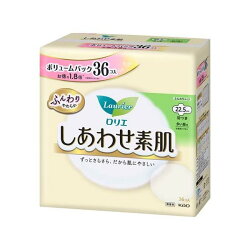 ロリエ しあわせ素肌 ボリュームパック 多い昼用 羽つき 36個入 【ロリエ】 生理用ナ...