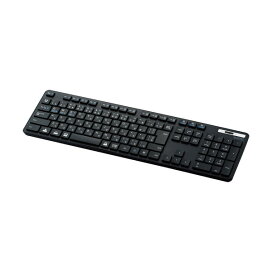 エレコム キーボード ワイヤレス Bluetooth 抗菌 薄型 フルキーボード TK-FBM120KBK 1個 【エレコム(ELECOM)】 パソコンサプライ