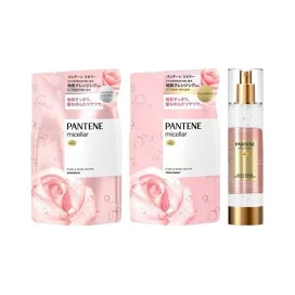 パンテーン 詰替セット ミセラー ピュア＆ローズウォーター カプセルヴィタミルク 1セット 【PANTENE(パンテーン)】 シャンプー