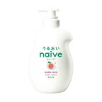 ナイーブ ボディソープ 桃の葉エキス配合 ポンプ 530ml