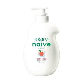ナイーブ ボディソープ 桃の葉エキス配合 ポンプ 530ml 【ナイーブ】 ボディソープ(ボディシャンプー)