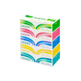 ネピアティッシュ 360枚入(180組)*5コパック 【ネピア(nepia)】 ティッシュ